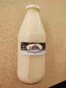 Leche de vaca pasteurizada (litro)
