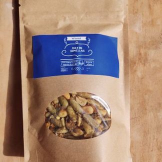 Mix de semillas (cacahuate, pepita, ajo, chile de árbol) (150g)
