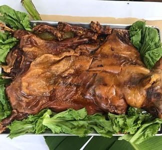 Cerdo pelón entero para hornear (9 kilos)