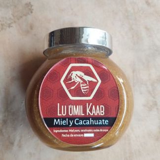 Dulce de cacahuate con miel (frasco)