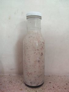 Yogurt bebible de cabra y chocolate (350ml)