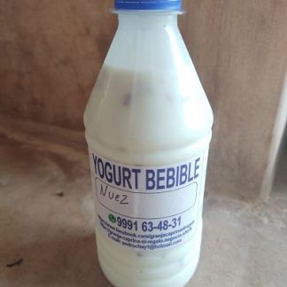 Yogurt bebible de cabra con nuez (350ml)