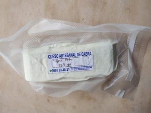 Queso de cabra estilo feta (150g)