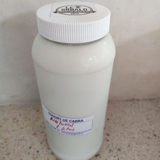 Yogurt natural cremoso de cabra (litro)